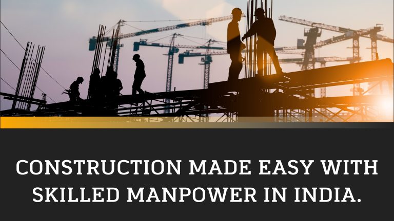 Construction - Construction manpower in India